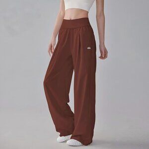 ALO Women's Wide-Leg Quick-Dry Casual Pants